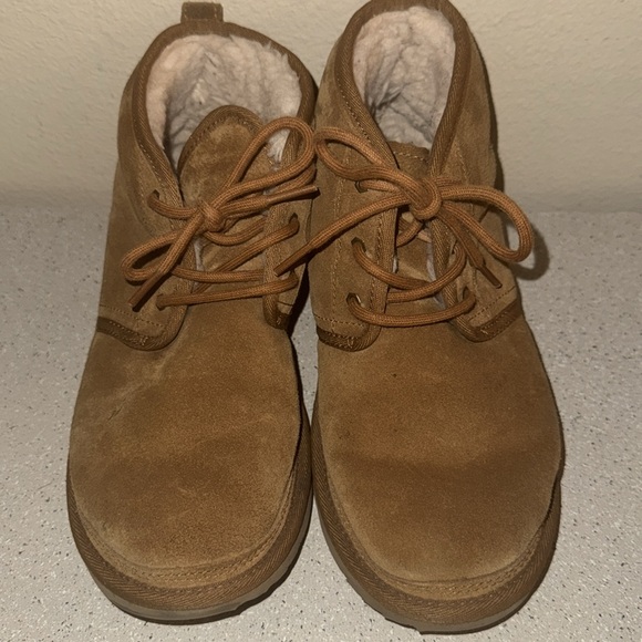 UGG Men’s Neumel Chestnut‎ Mini Boots Size 6 - Picture 6 of 7
